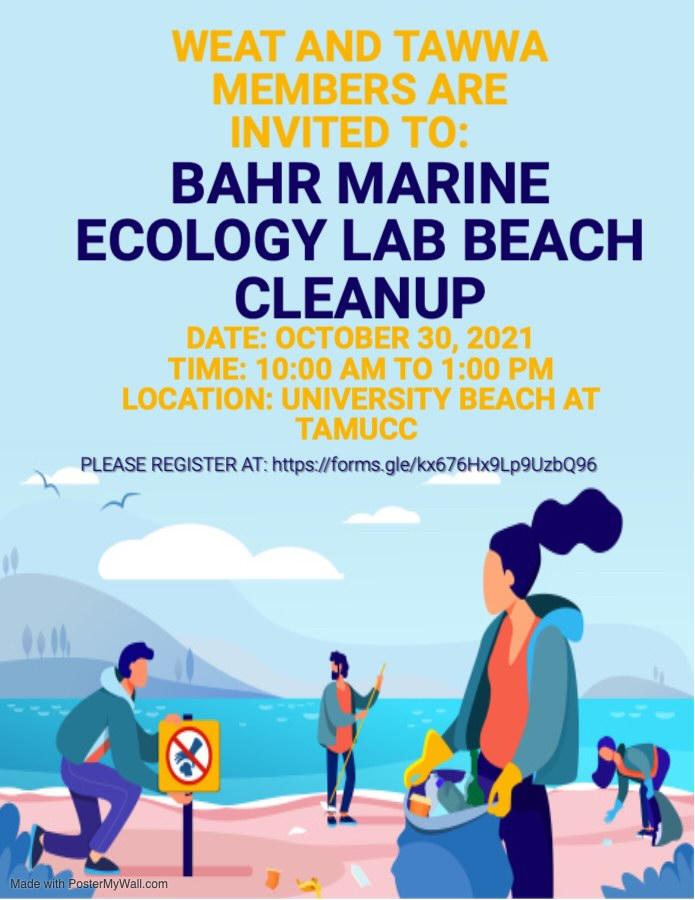 Bahr Marine Ecology Lab Beach Cleanup