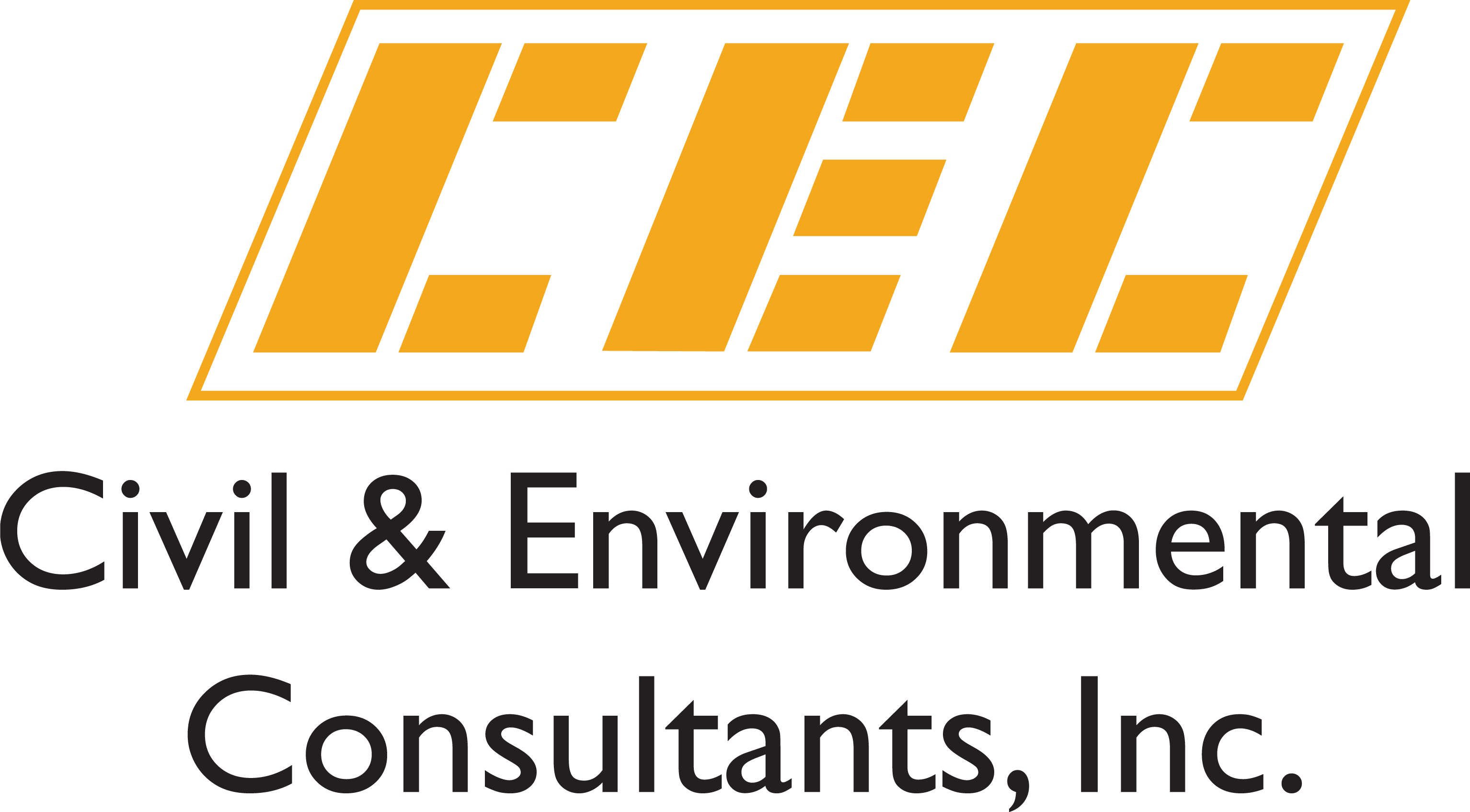 CEC Stacked Logo Black Text