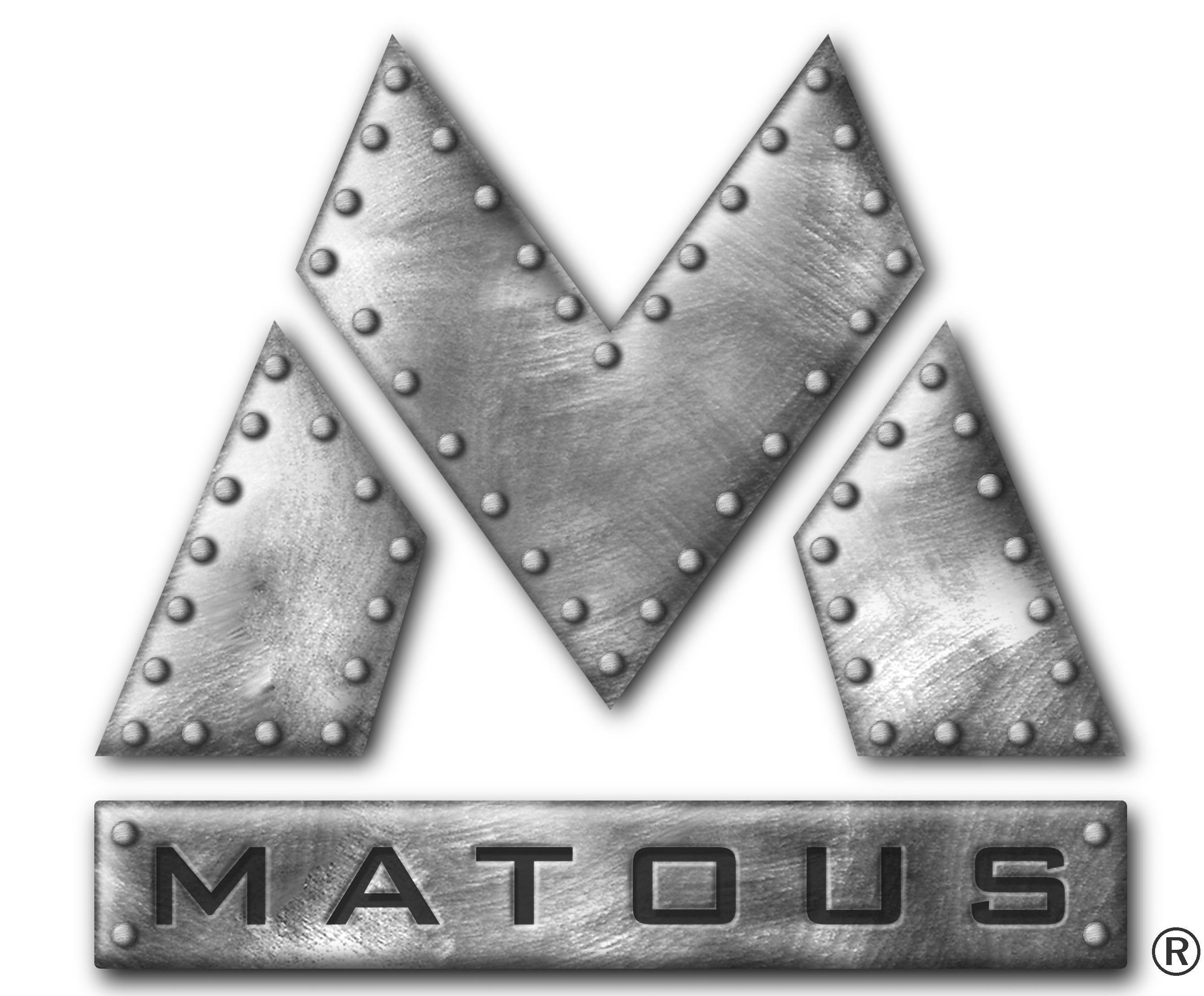 Matous Steel Logo flat bw with R