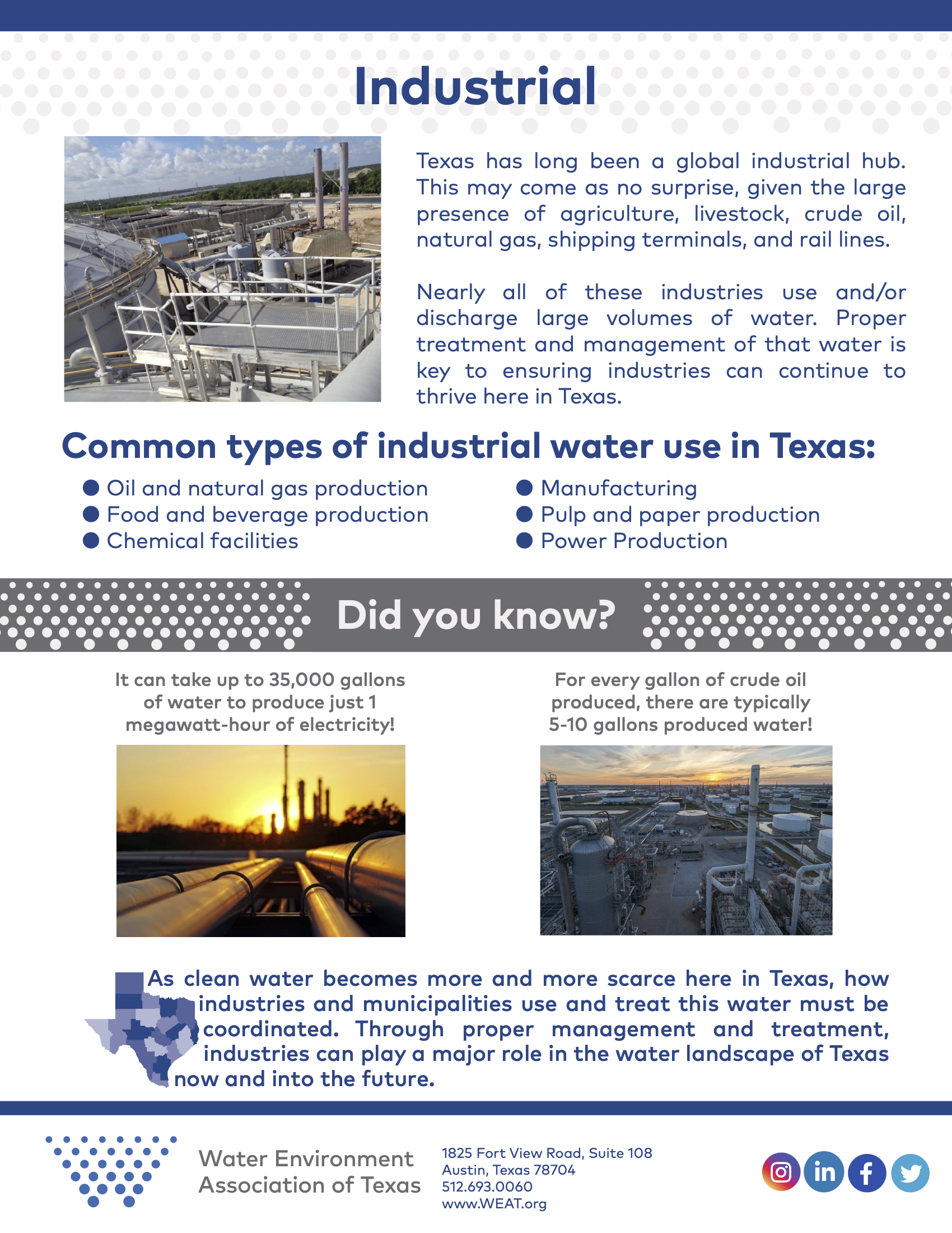 Industrial Fact Sheet