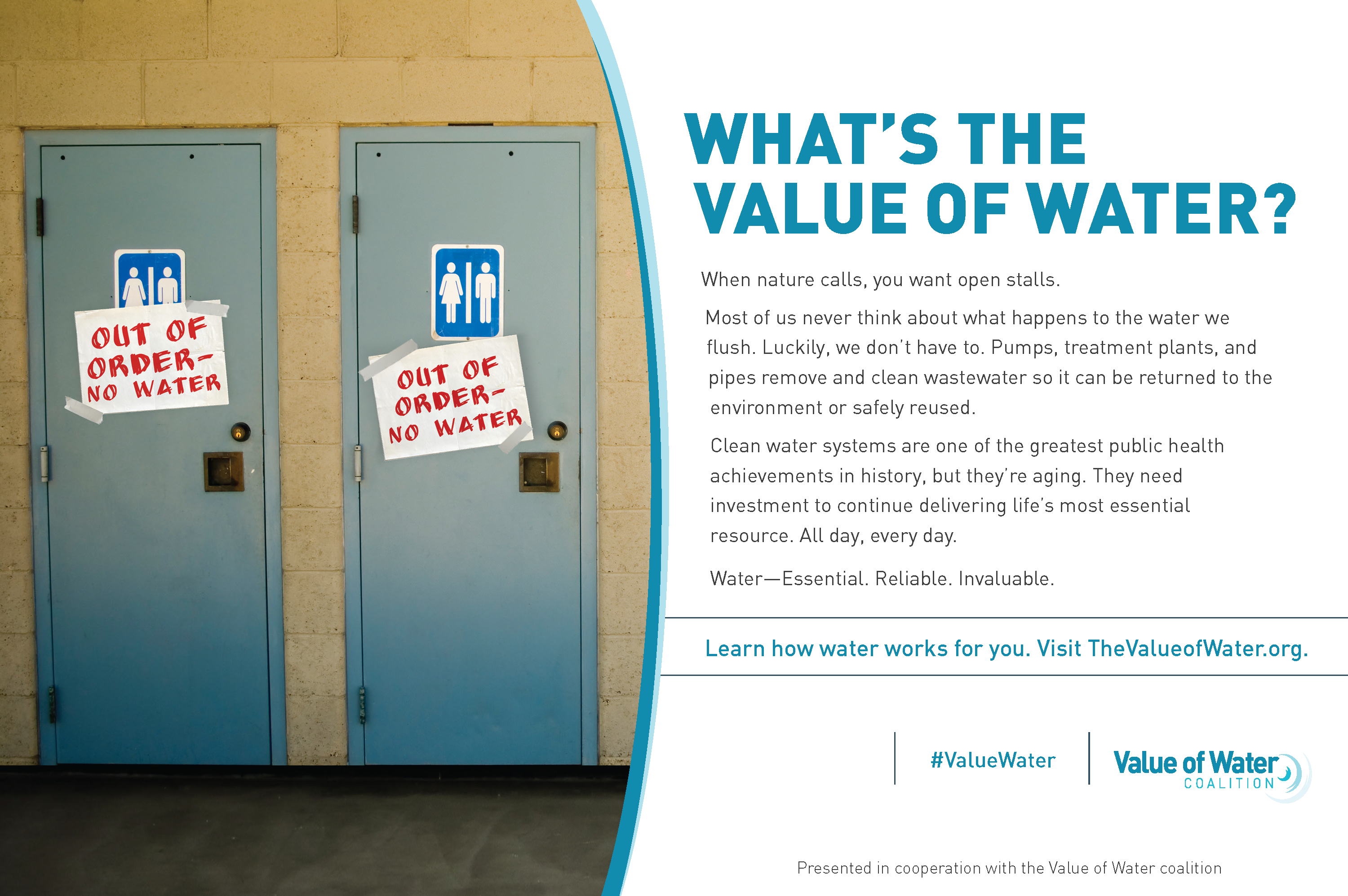 Value Of Water Half Page Stalls 0