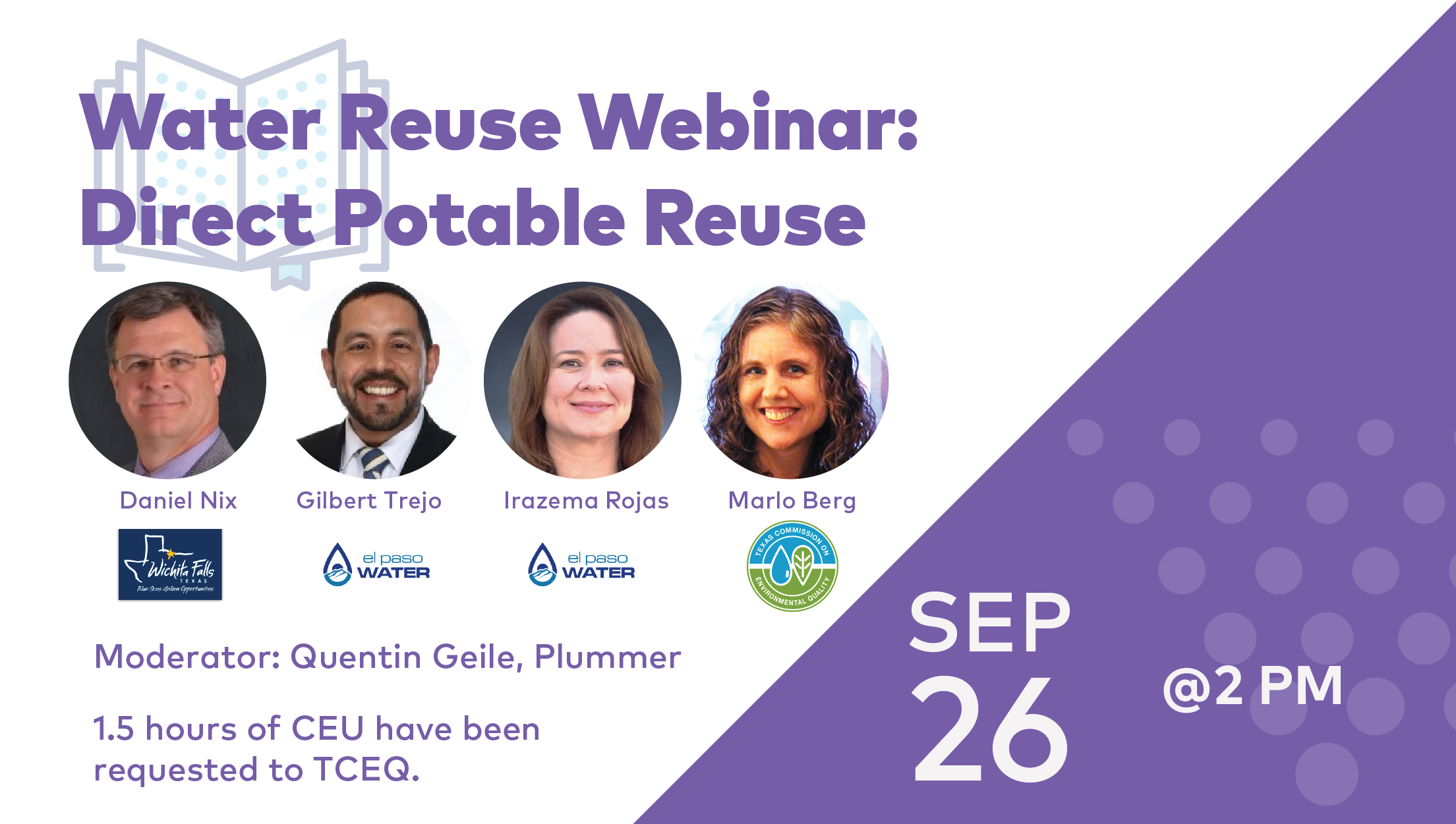 Water Environment Association of Texas Water Reuse inar Direct…