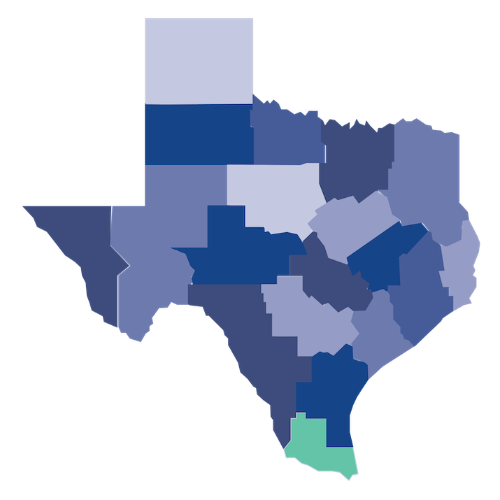 Texas Sections Harlingen Brownsville