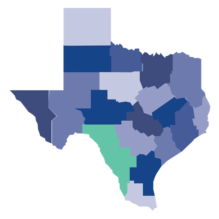 Texas Sections Mid Rio Grande