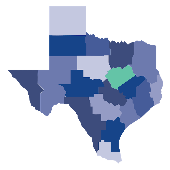 Texas Sections Waco